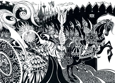 Comandante Polkan, illustrazione del personaggio dell
